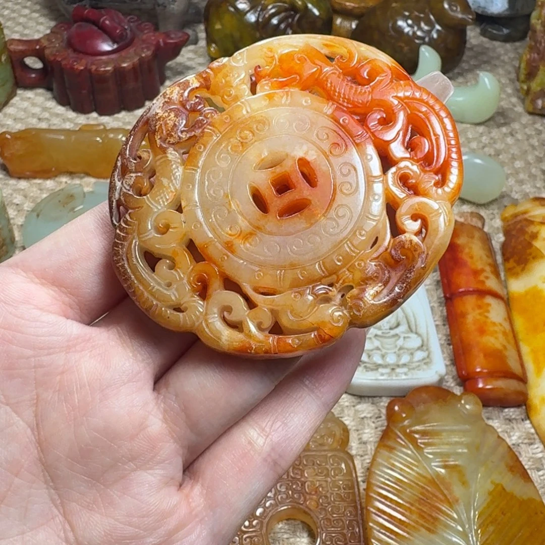 吊坠白玉菩提挂件