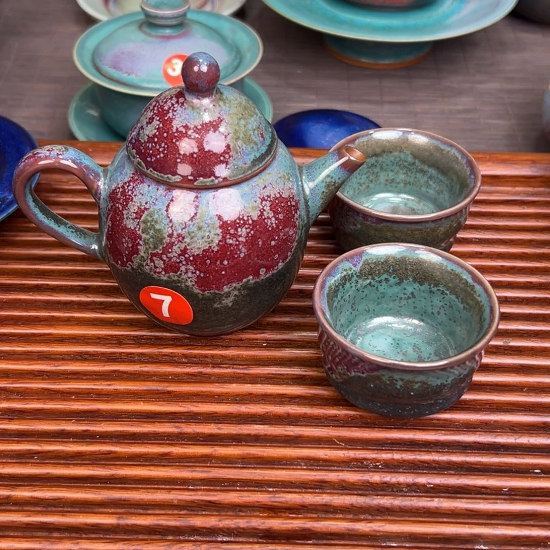 手工制作手拉坯工艺茶具