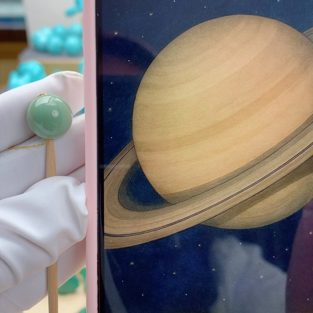 未镶嵌绿松石珠宝奇石