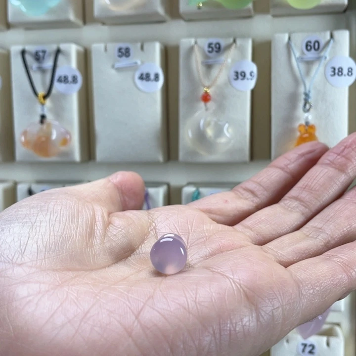 玛瑙/玉髓颈饰未镶嵌凉*