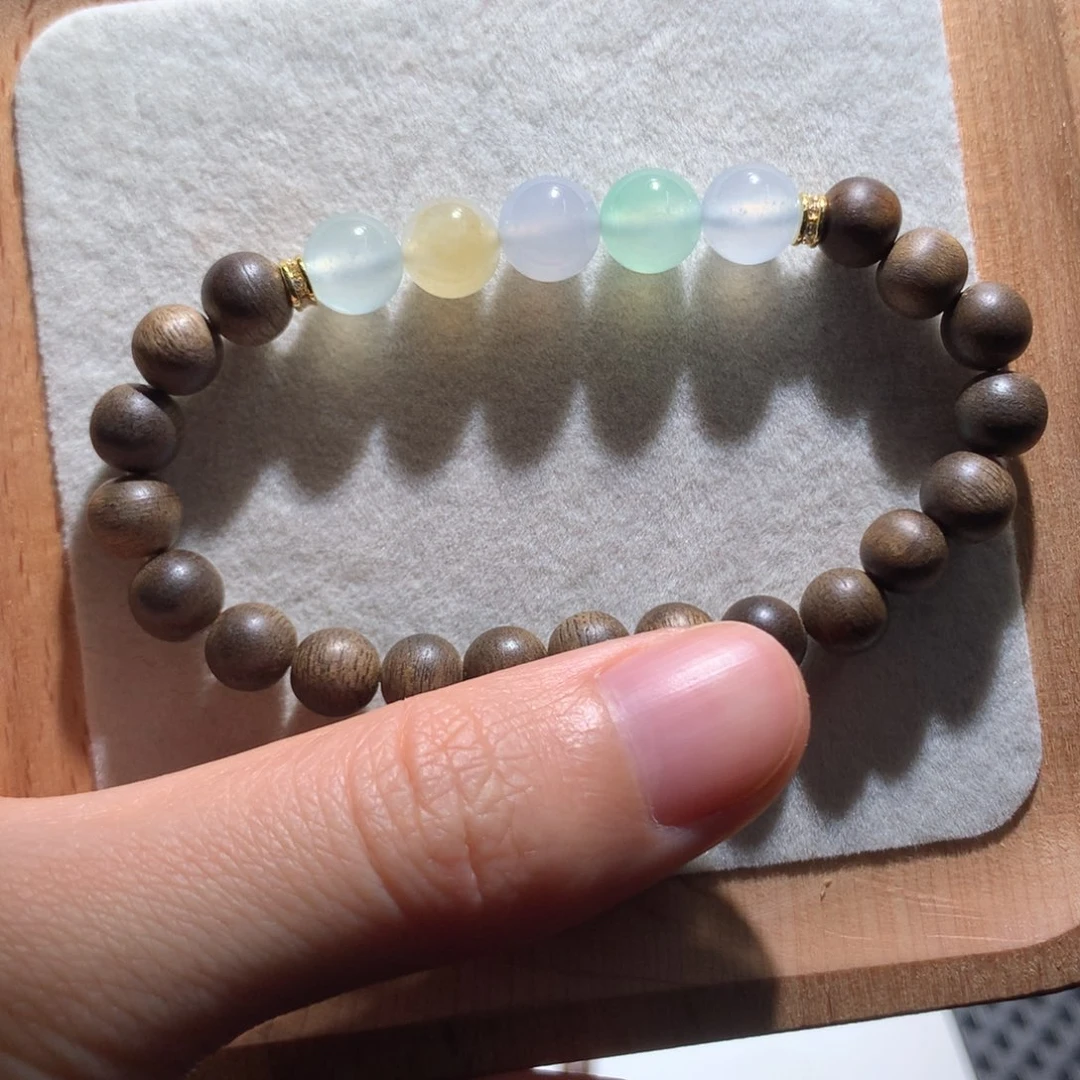 翡翠散珠梦幻马卡龙色系7.77～8.07