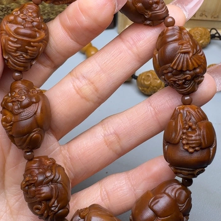 橄榄核手串/手链财神