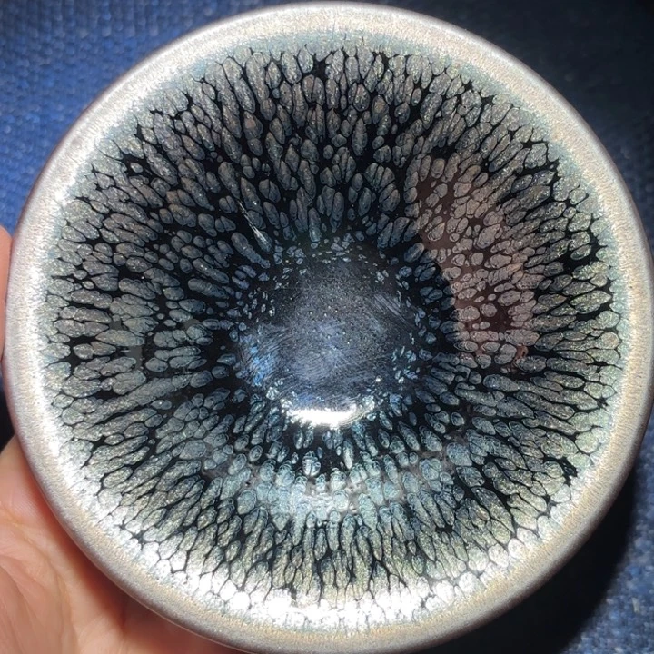 茶盏建盏高端主人杯油滴