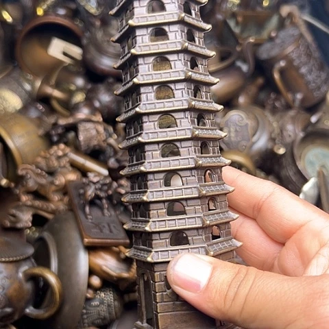 铜制文玩把玩物件