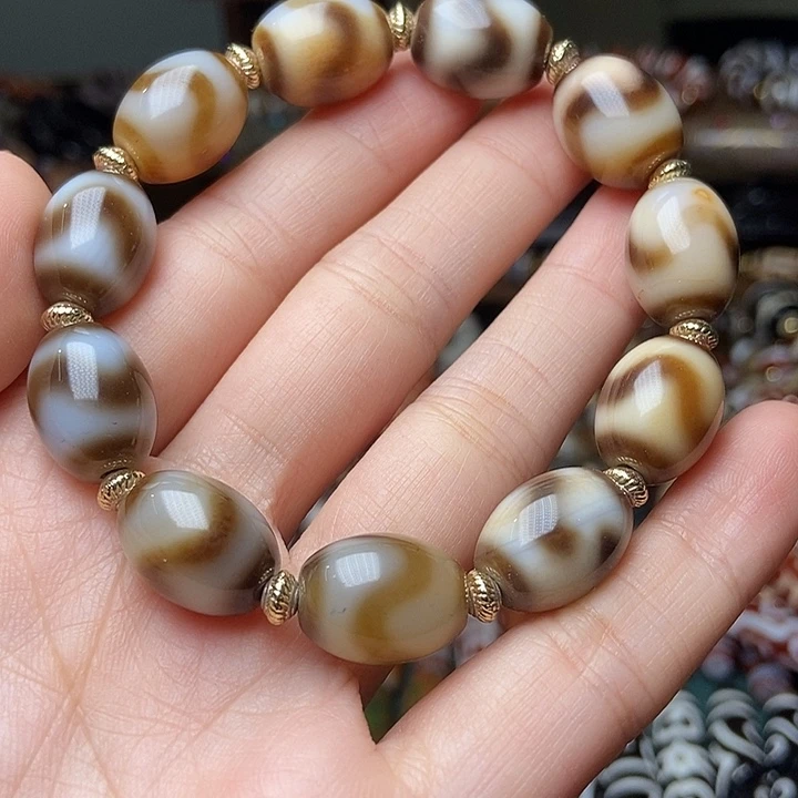 玛瑙/玉髓未镶嵌手链