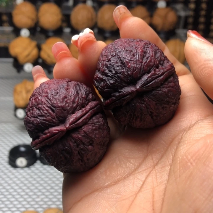 橄榄核吊坠18擂鼓双金锤