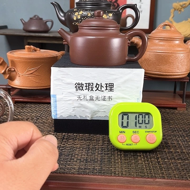 紫砂茶壶?宜兴原矿手工紫砂壶