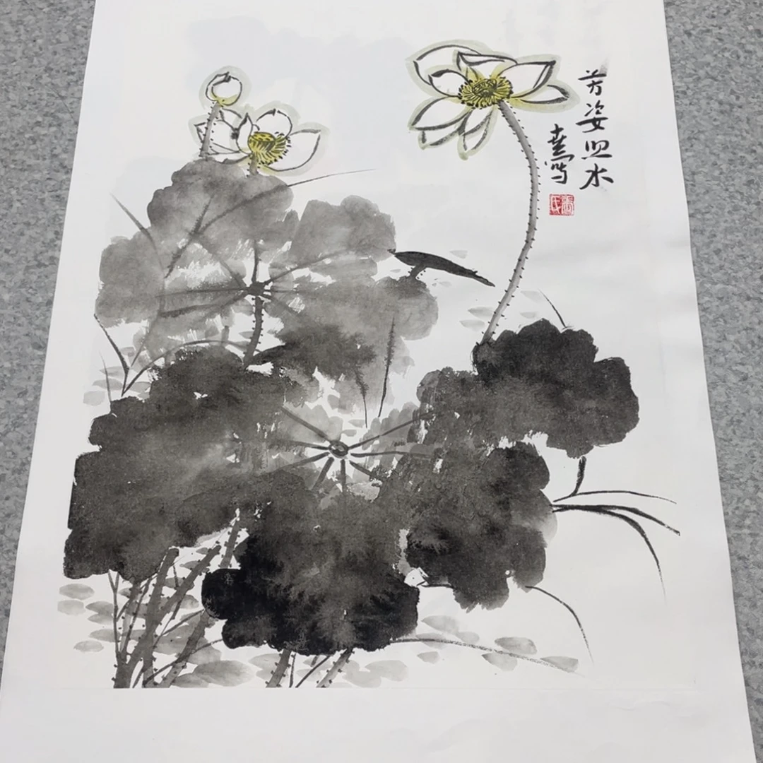 国画1.4平尺国画作品