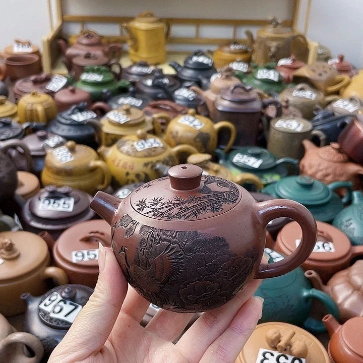 茶壶紫砂紫砂微瑕