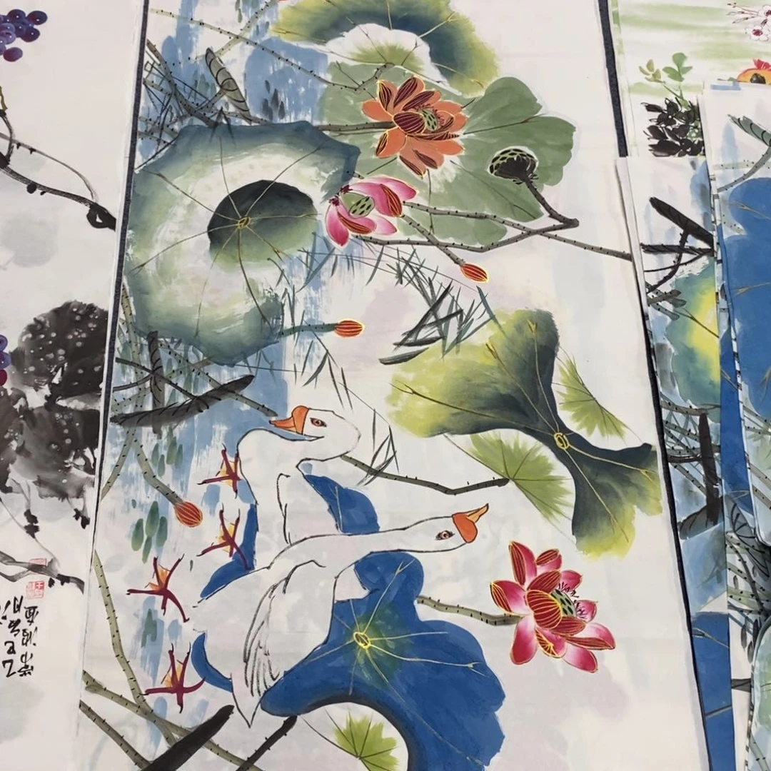 国画140✖️70画画画画画画