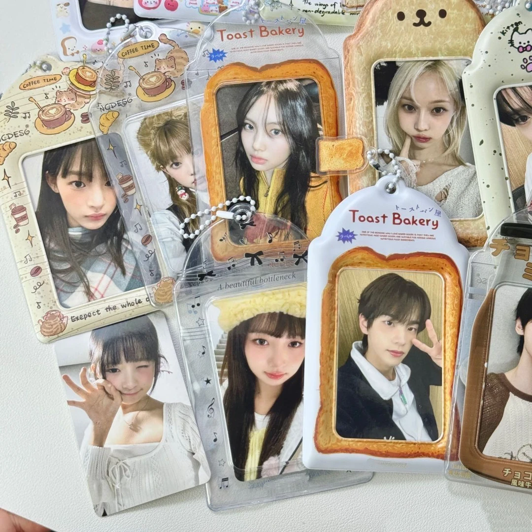 ins风纯色卡通动漫可爱创意卡套卡通保护女生门禁