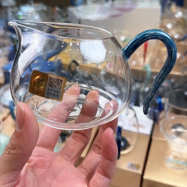 禾器黛蓝淡然公道杯