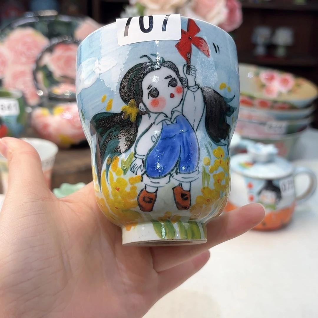 瓷片兔兔好可爱呀