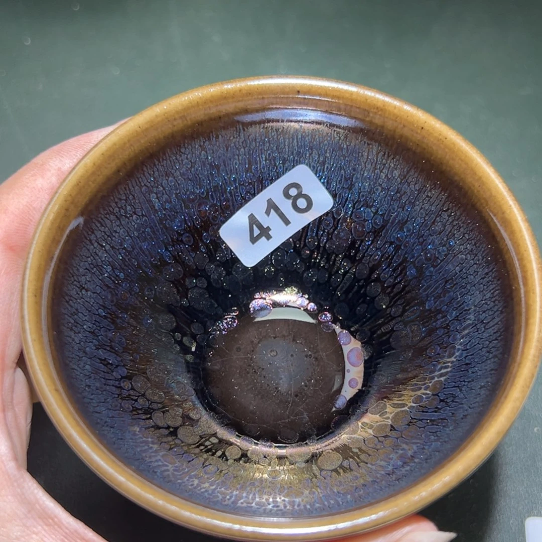 茶盏全手工原矿原釉建盏