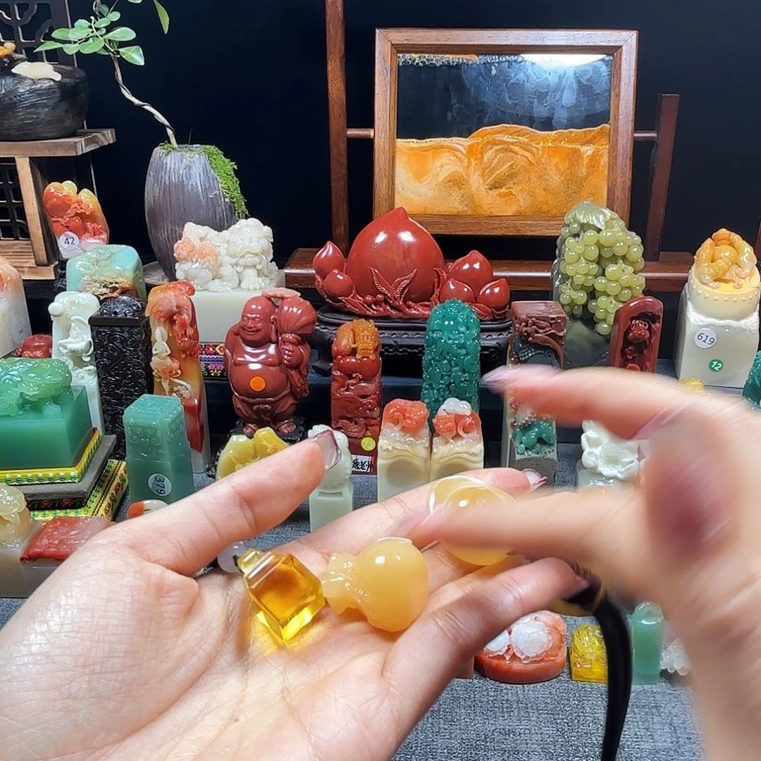 少***冰寿山石印石寿山石印章