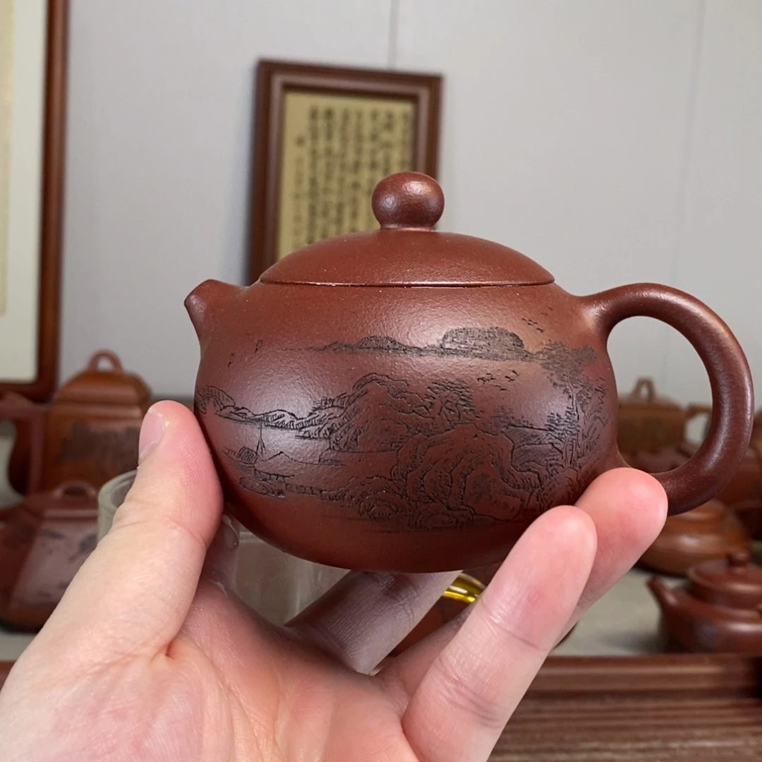 茶壶紫砂原矿泥料传统工艺制作