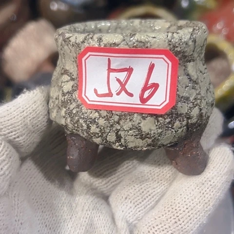 粗陶花盆手工花盆制作