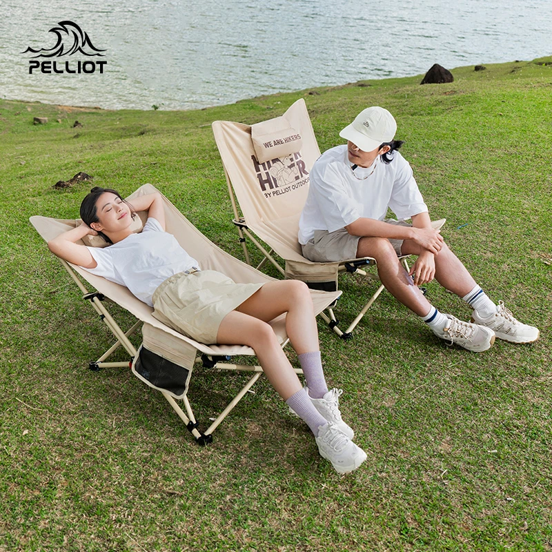 【HIKER系列】伯希和户外折叠椅子便携式露营躺椅钓鱼午休沙滩椅