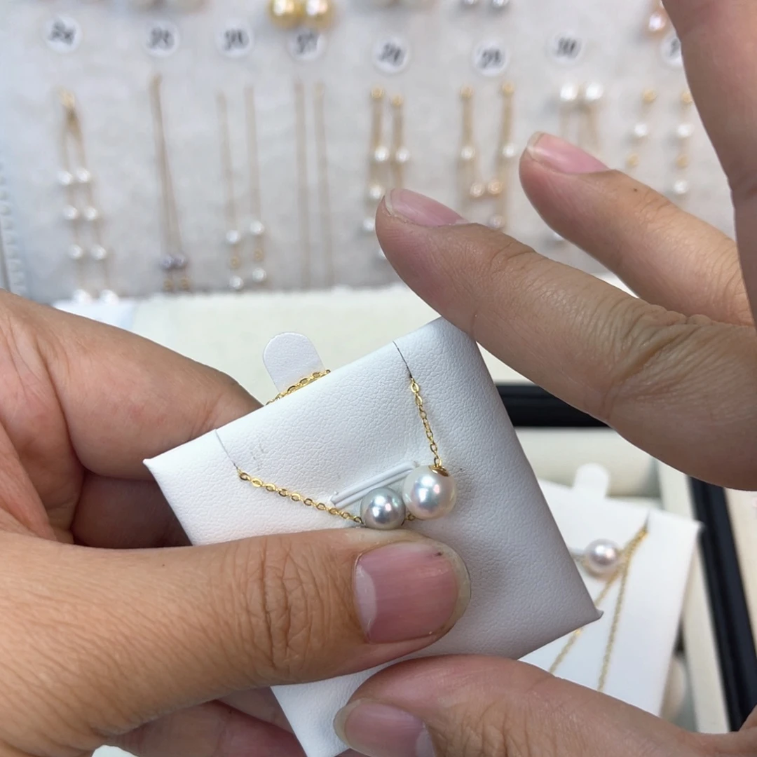 海水珍珠颈饰18K金镶嵌