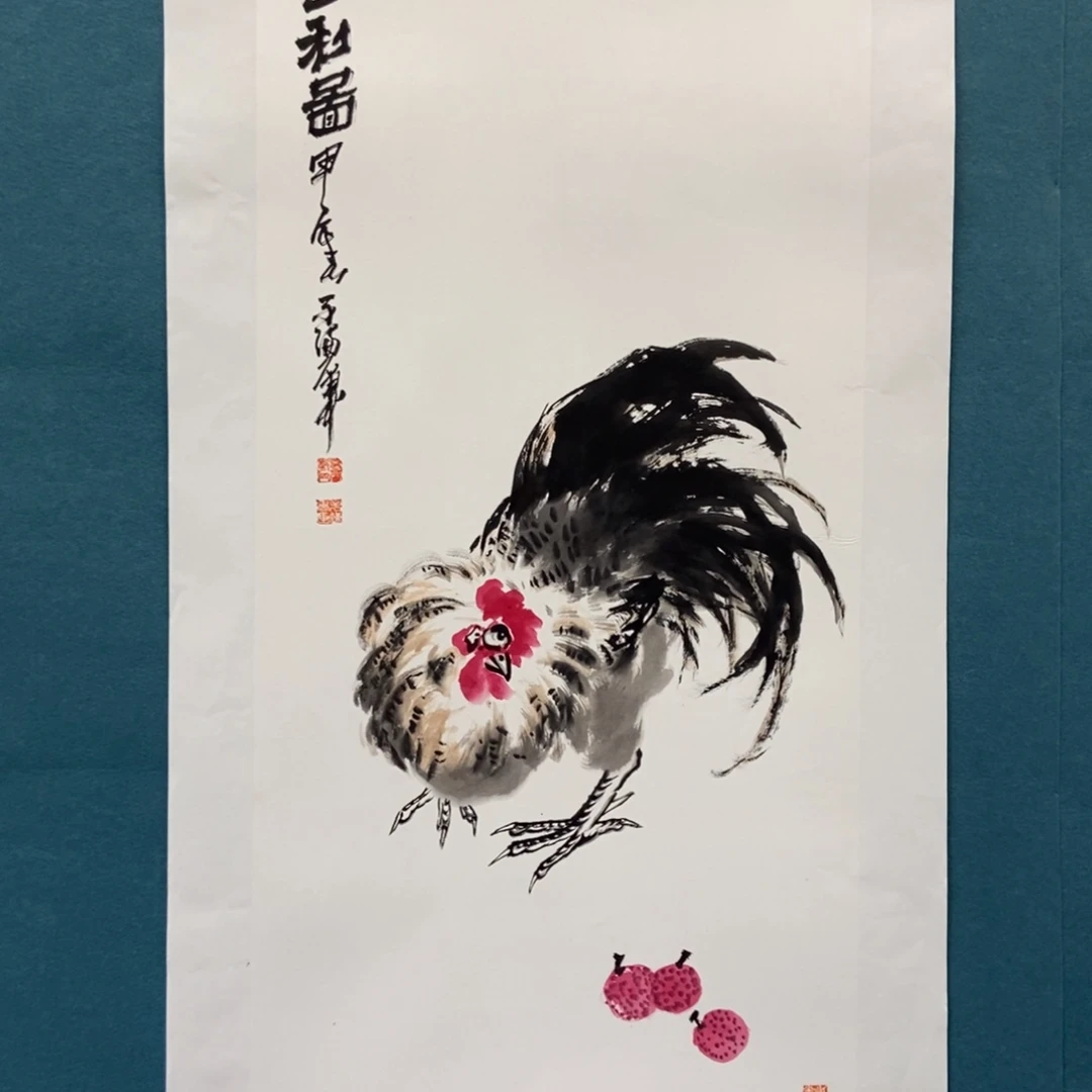 泉***夫国画墨鱼精品墨鱼精品