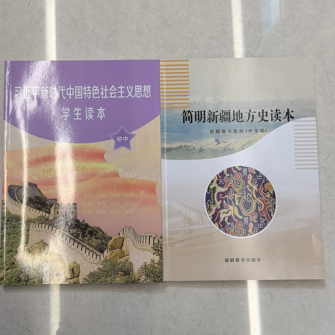 中考简明新疆地方史中华民族大团结新时代中国特色社会主义教材