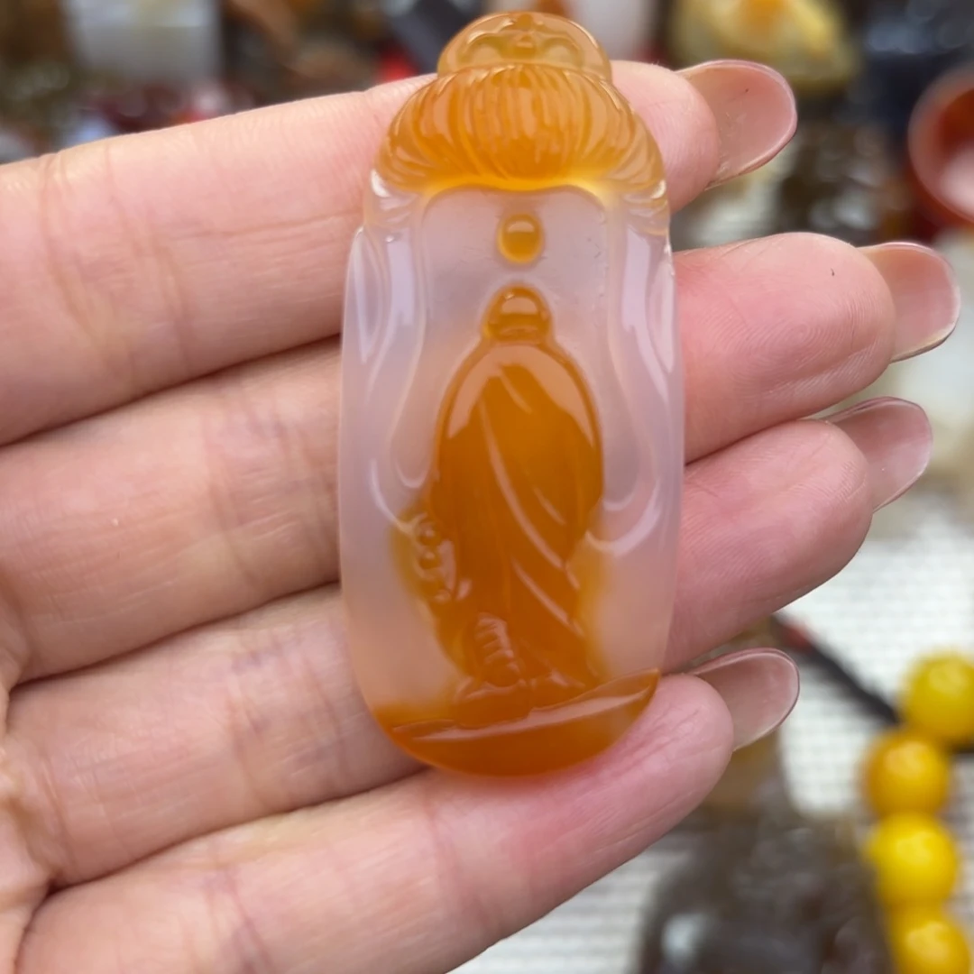 未镶嵌挂件玛瑙/玉髓