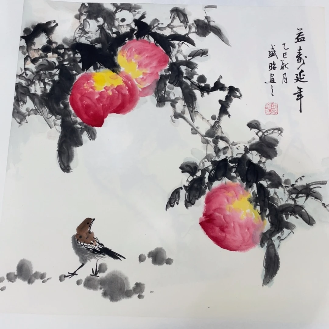 国画花鸟国画作品欣赏