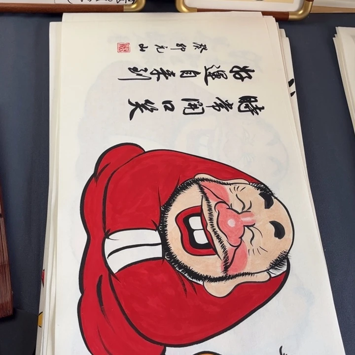 国画禅意画纯手绘作品