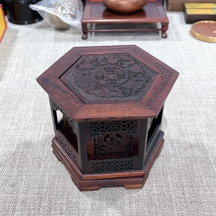 木红木工艺品雕刻工艺微暇