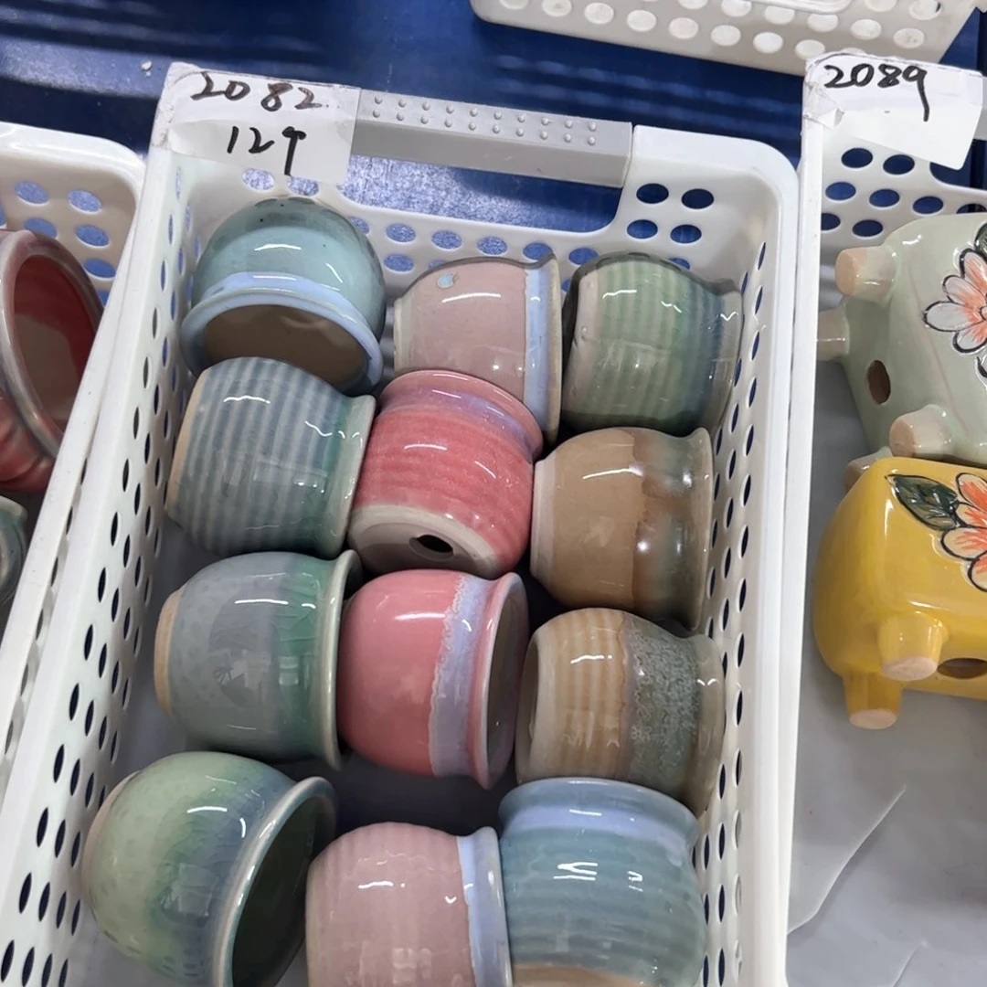 陶瓷多肉小花盆@@2082