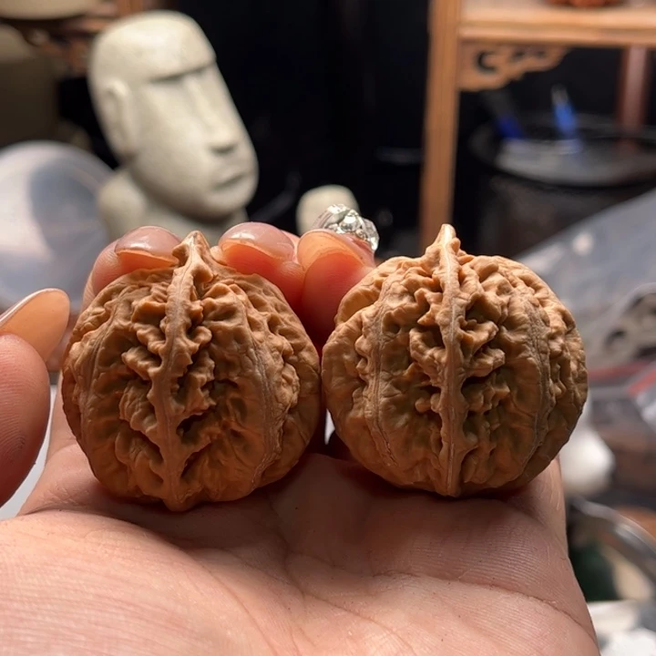 文玩核桃把件楸大胖106