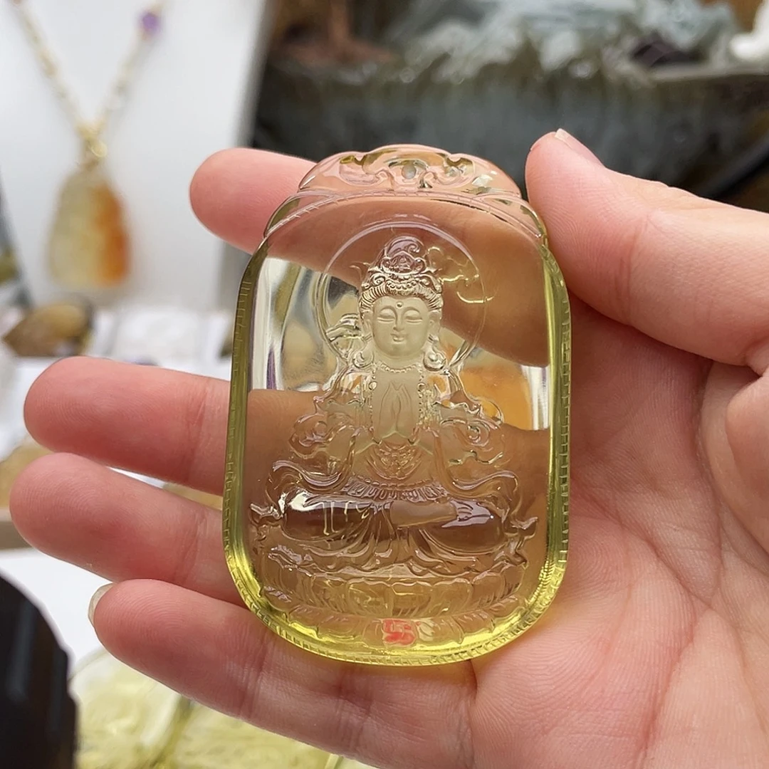 ༺***༻未镶嵌颈饰水晶定制