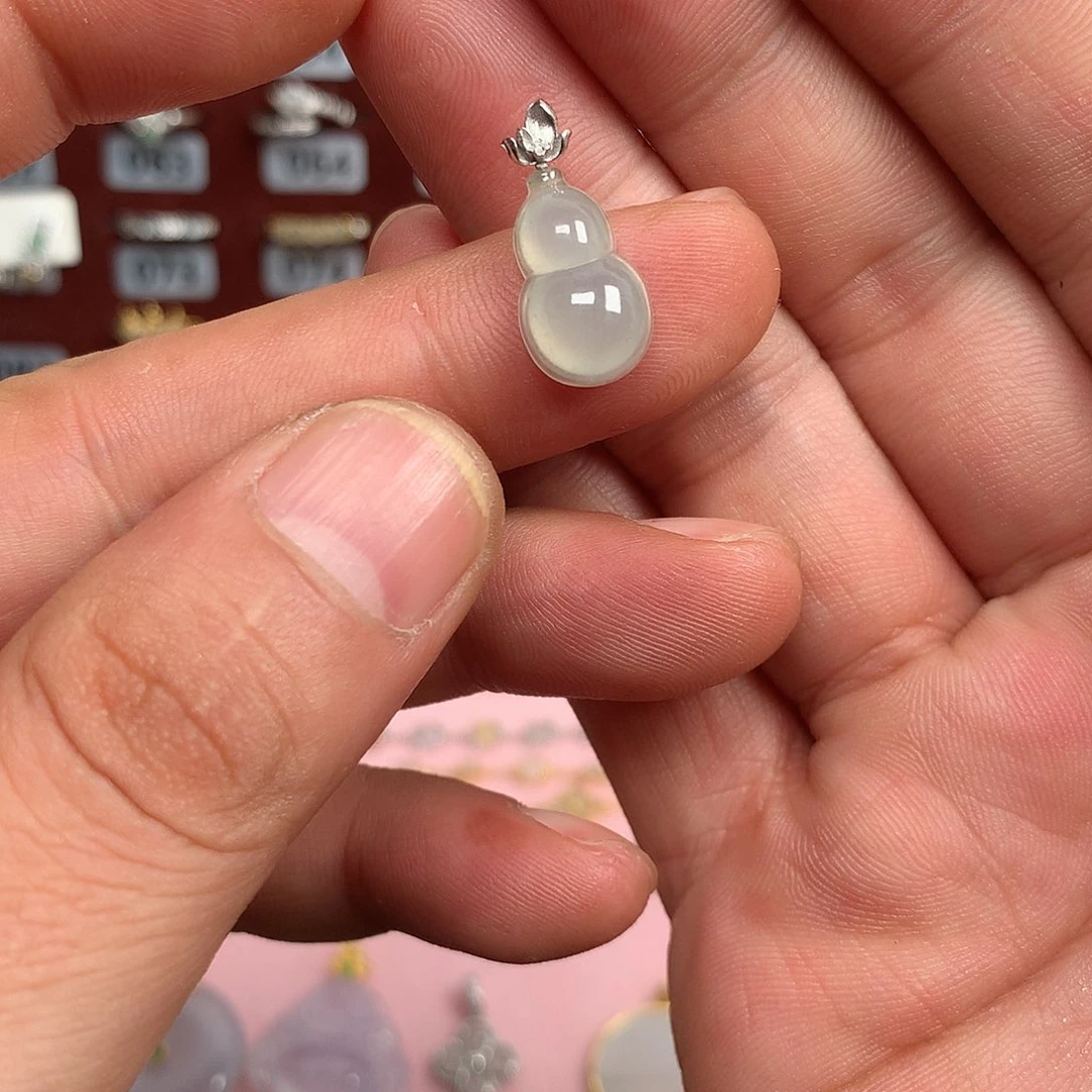 心***诺翡翠银S925镶嵌戒指804