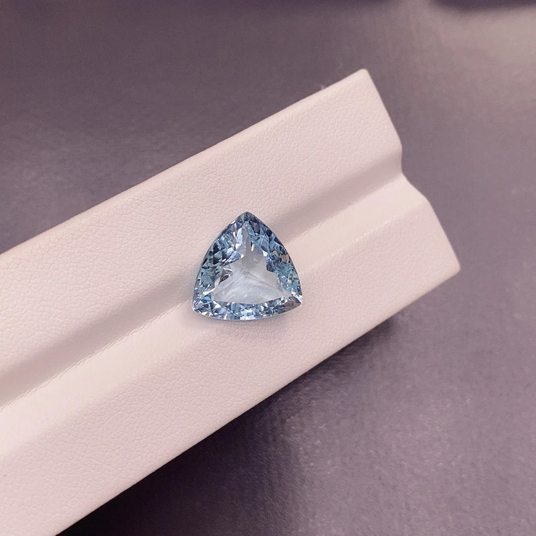 裸石海蓝宝石6.5克拉