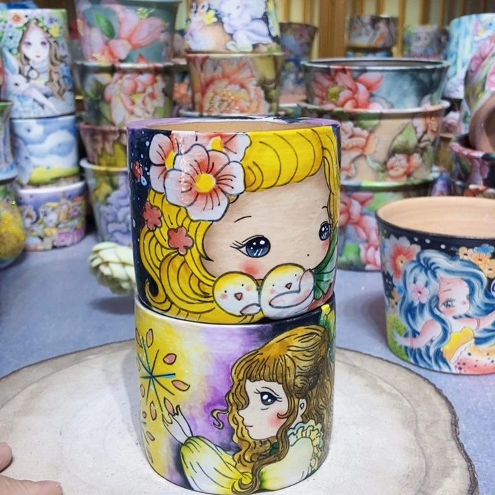 景德镇艺术手绘作品
