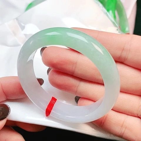 未镶嵌手镯翡翠正圈2946