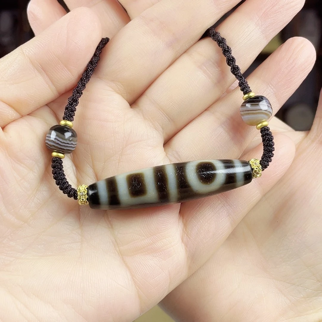 合金颈饰玛瑙/玉髓天缘