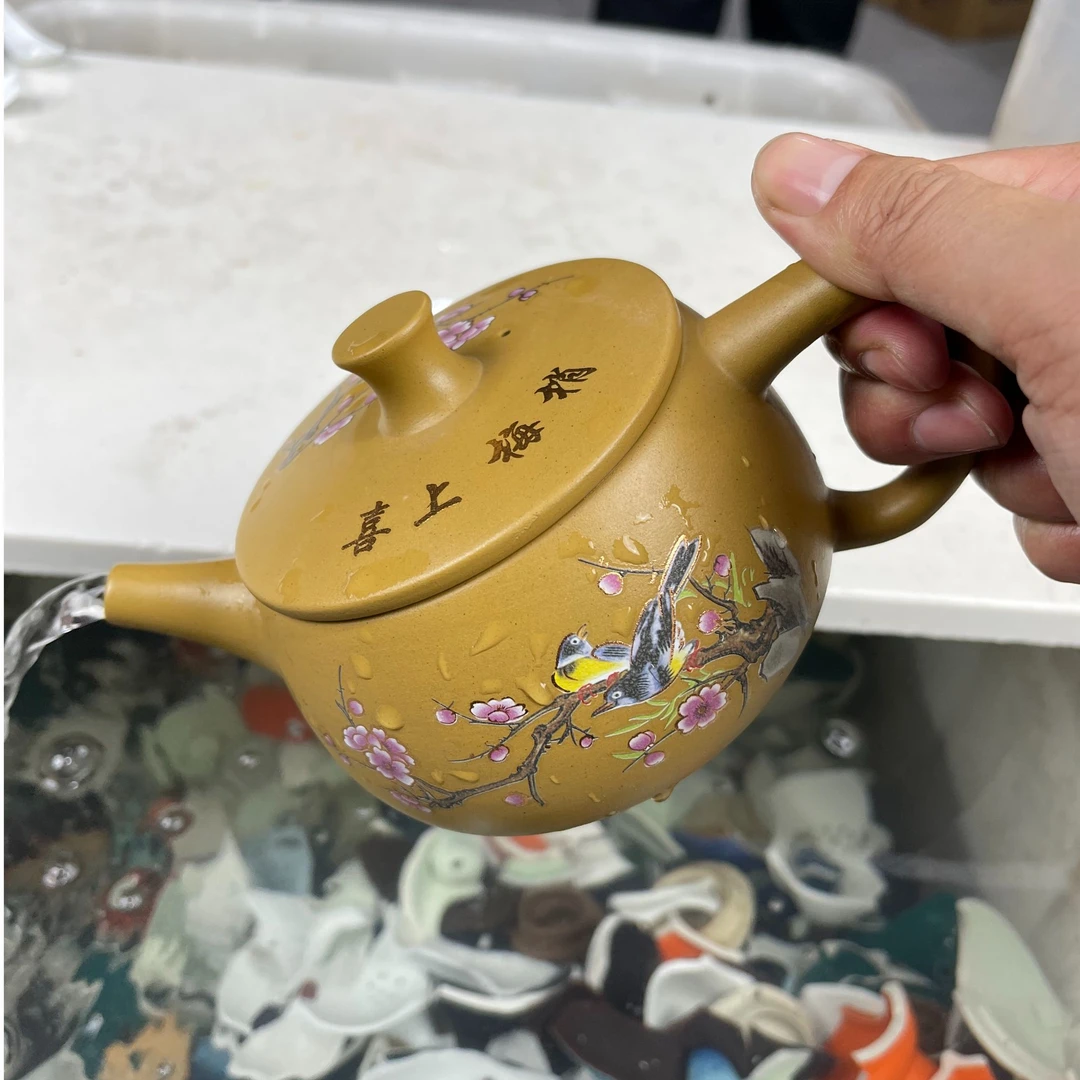 【闪购商品】喜上眉梢黄金段泥汉瓦壶X