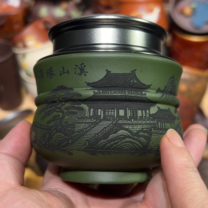 茶杯紫砂宜兴紫砂主人杯