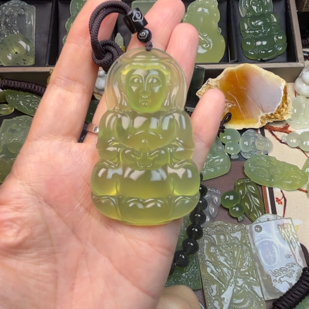 蛇纹石玉未镶嵌手串