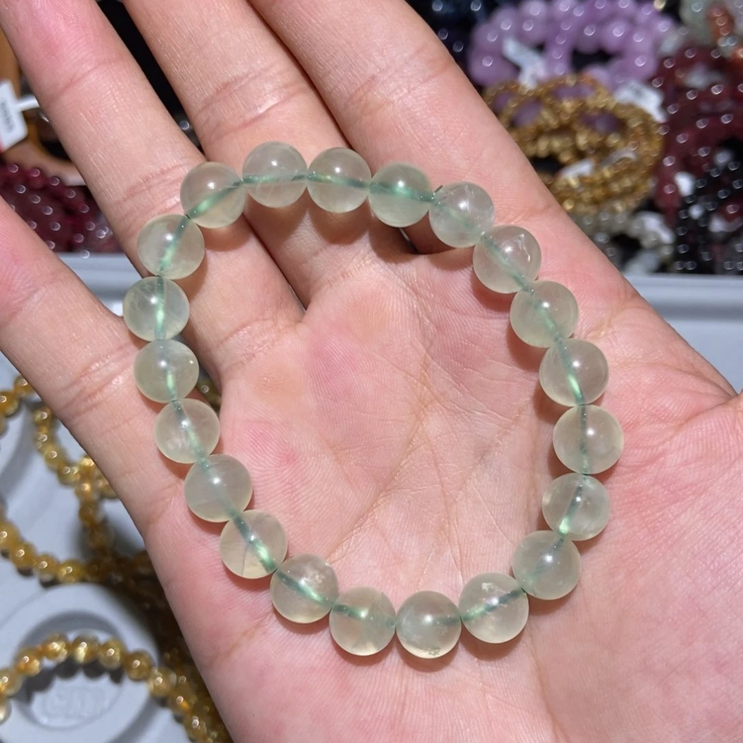 水晶手链未镶嵌葡萄石9m