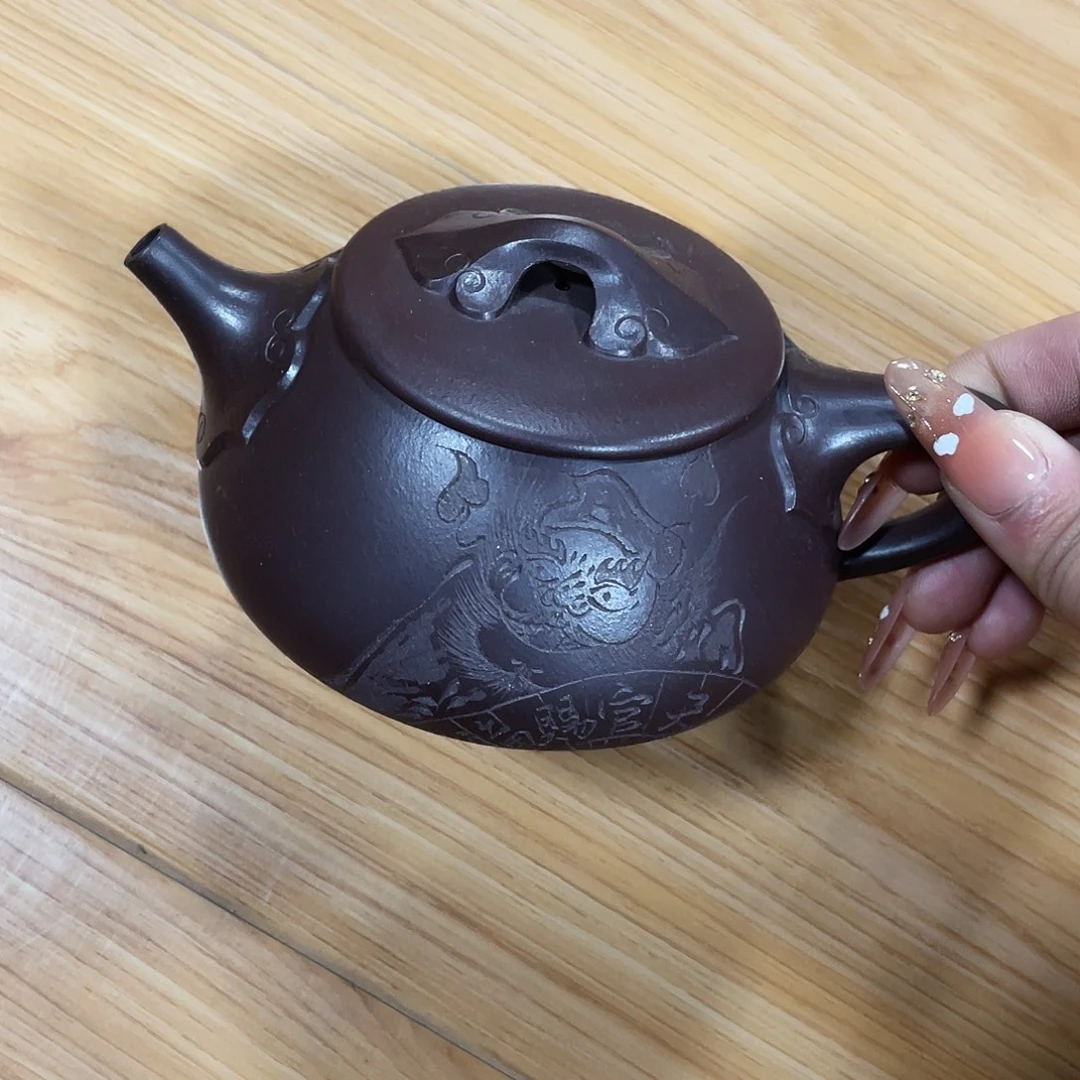 紫砂茶壶300cc宜兴紫砂壶