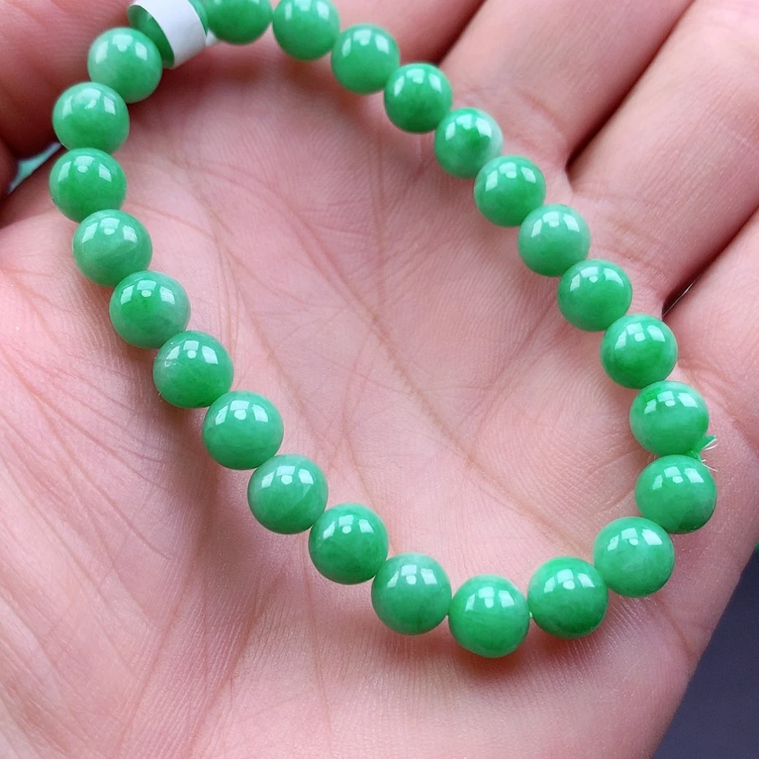 未镶嵌手链翡翠手串