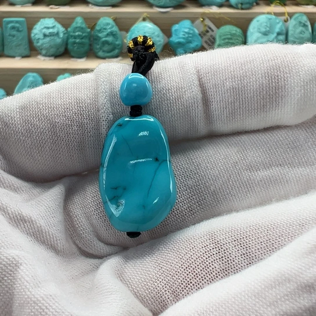 未镶嵌绿松石随形14.5mm