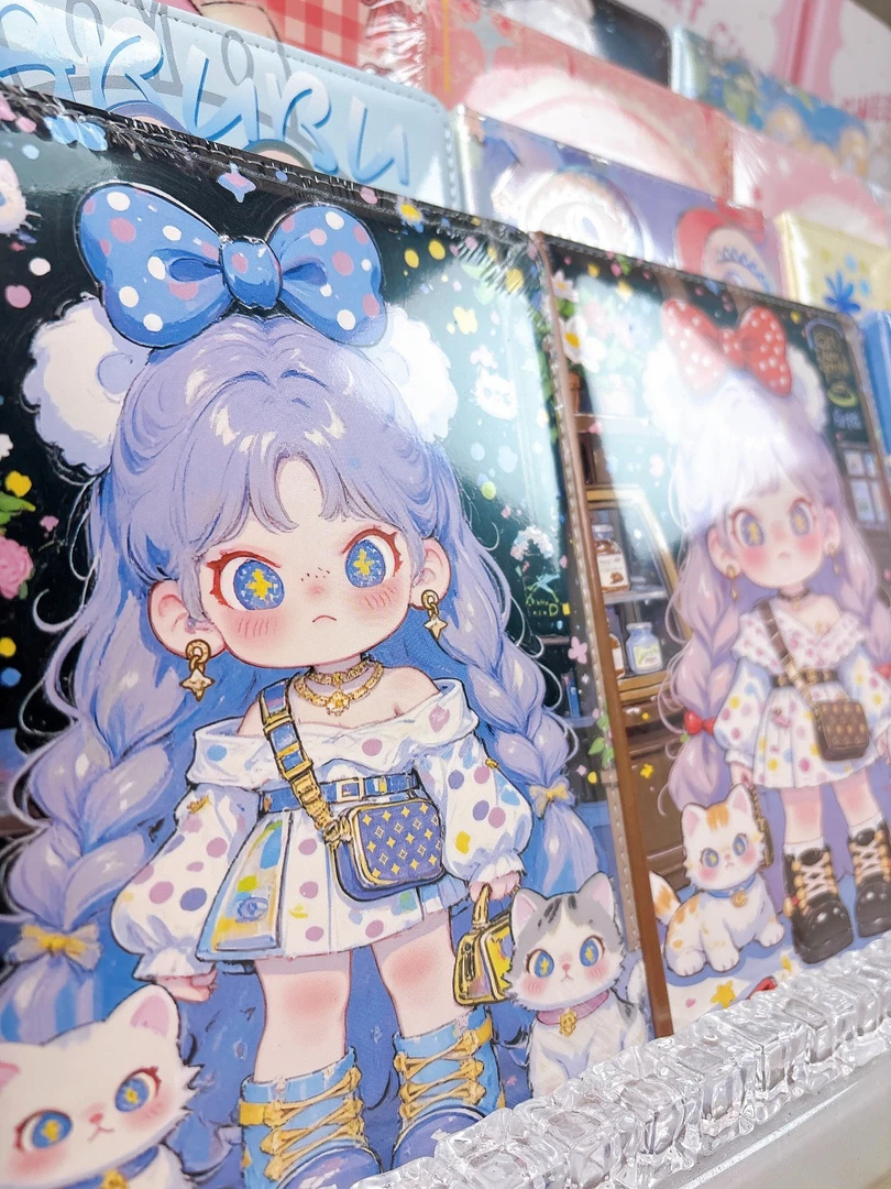 A5彩页笔记本可爱手账日记本