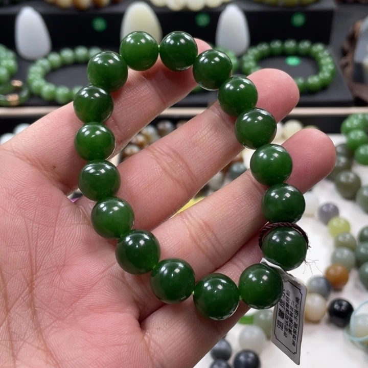 和田玉未镶嵌手串