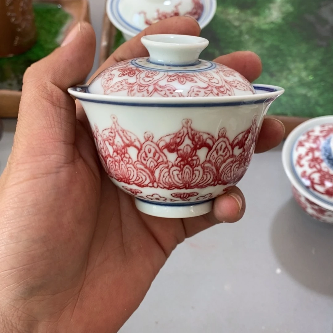 柴烧茶具陶瓷杯子