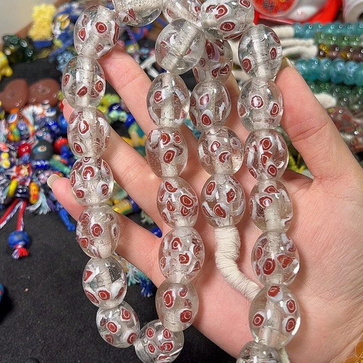 玻璃颈饰尼泊尔琉璃