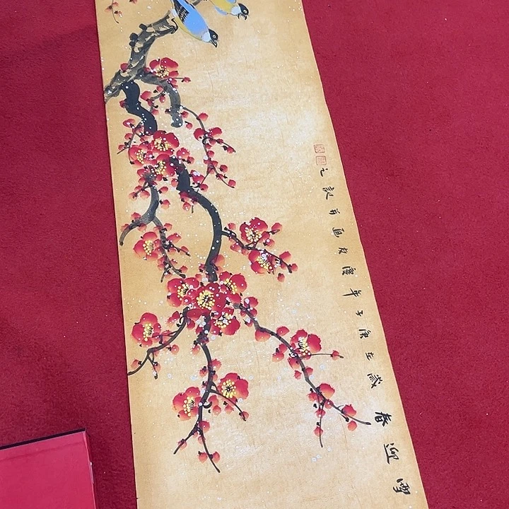 国画手绘图是真的美呀我