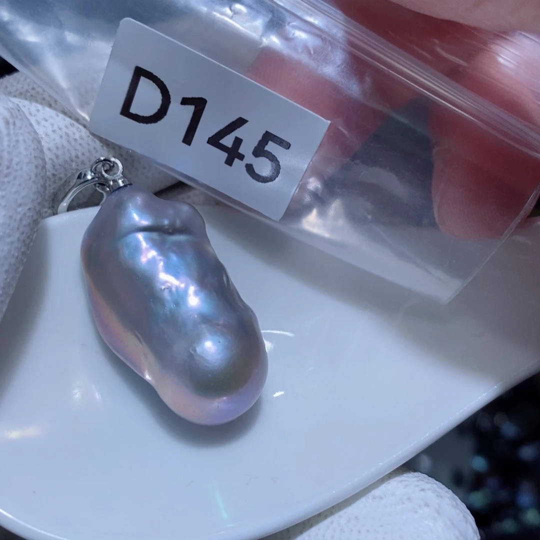 淡水珍珠其他银S925镶嵌花*颜